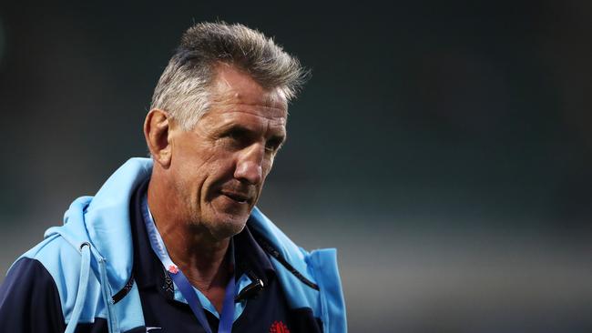 Waratahs coach Rob Penney has endured a painful period of COVID isolation. Picture: Getty