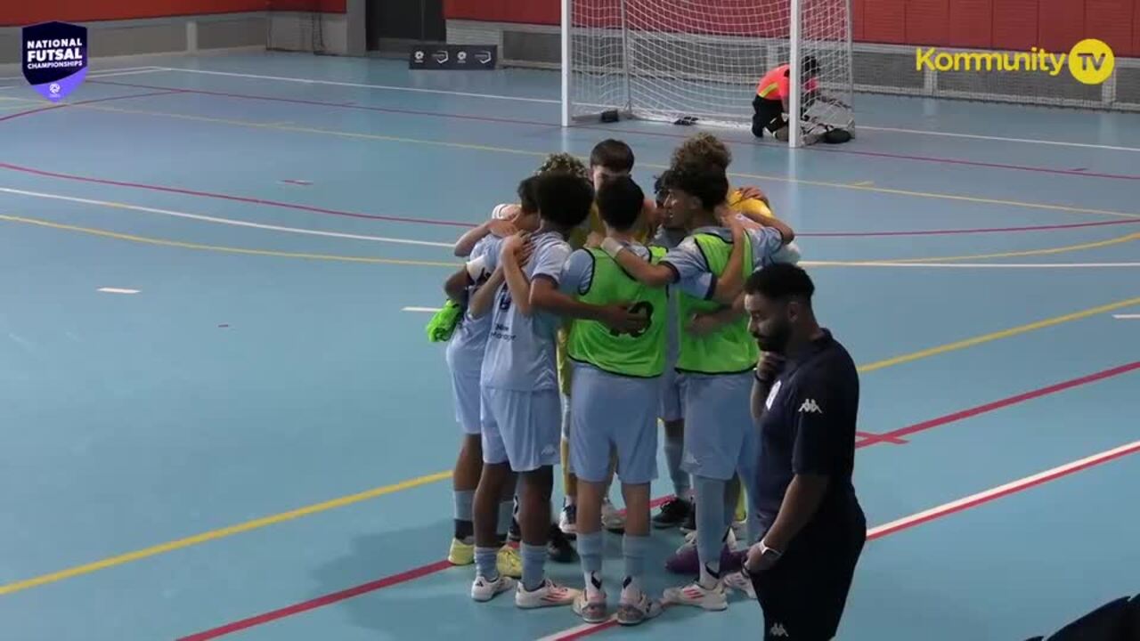 Replay: Football Tasmania v Football NSW Lightning (U16 Boys)—2025 National Futsal Championships Day 2