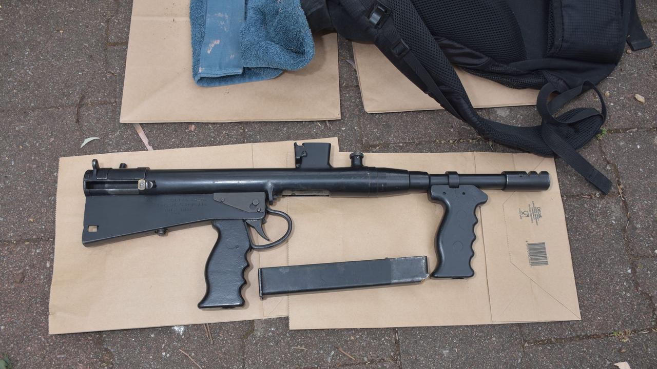 A “clever” police sting thwarted two alleged Adelaide murder plots, including a planned machine gun attack at a cafe, officials have said. Picture: SA Police