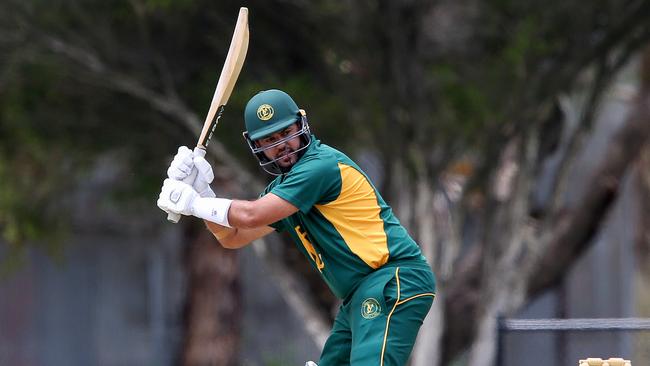 Yarraville Club captain-coach Mitch Johnstone. Picture: George Sal