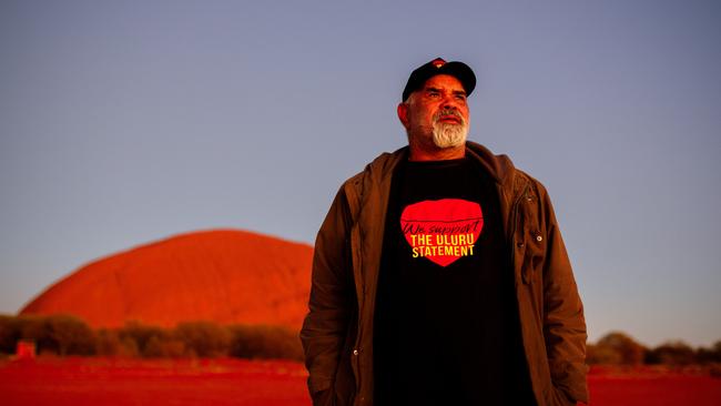 Anangu community leader Sammy Wilson. Picture: Ben Fry