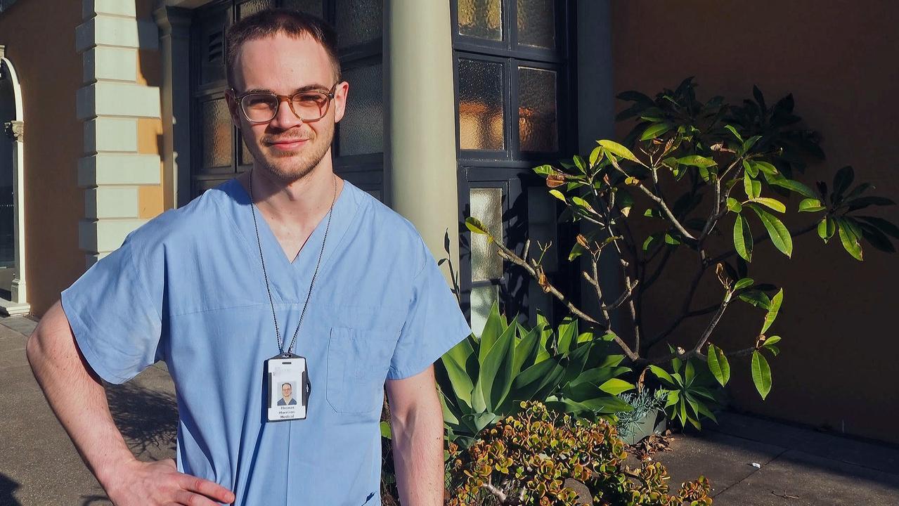 Australia Salaried Medical Officers Federation councillor Tom Morrison said while the settlement with NSW Health was a good first step for junior doctors in the state, there was still a long way to go. Picture: NewsWire