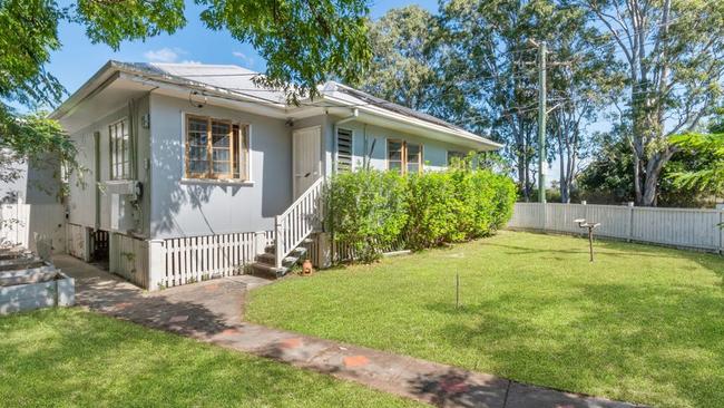 The interiors of 58 Goburra Street, Rocklea, were stripped after the house was flooded earlier this year. It sold for $400,000 in May