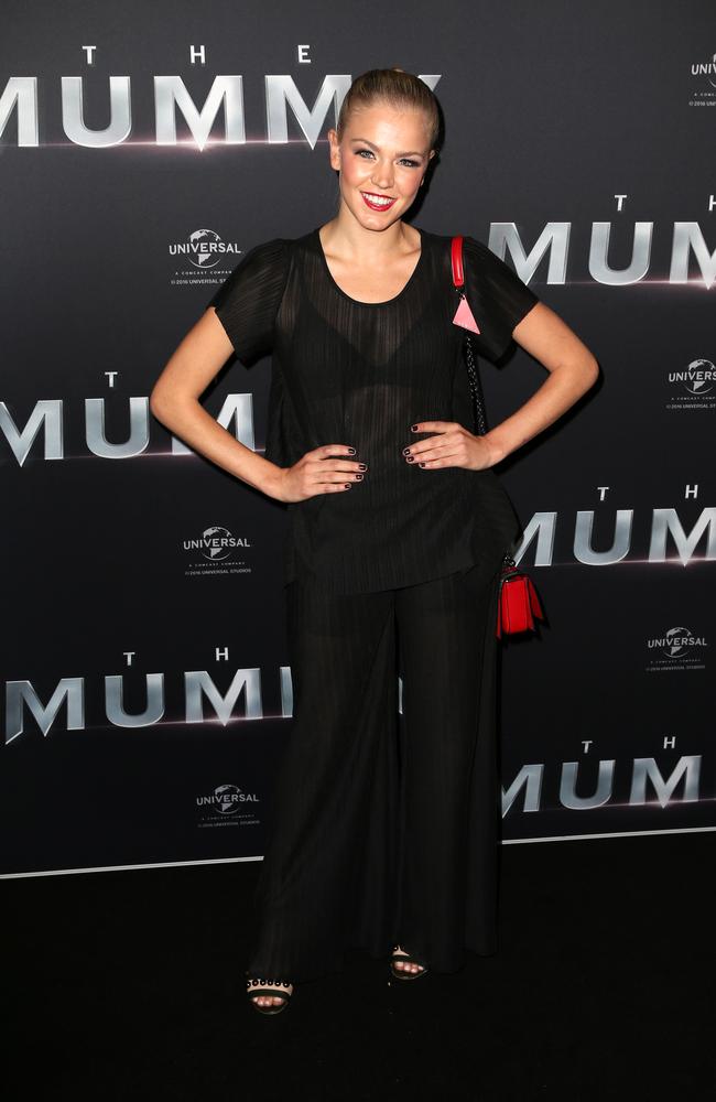 Sophia Forrest at the Australian Premiere of The Mummy held at the State Theatre in Sydney. Picture: Christian Gilles