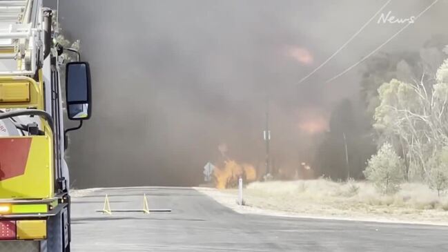 Fire damage in the Western Downs