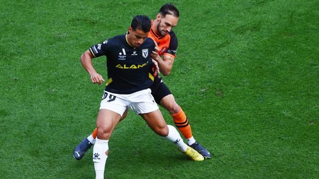 An ankle injury has ended Daniel Arzani’s A-League season early. Picture: Chris Hyde/Getty Images