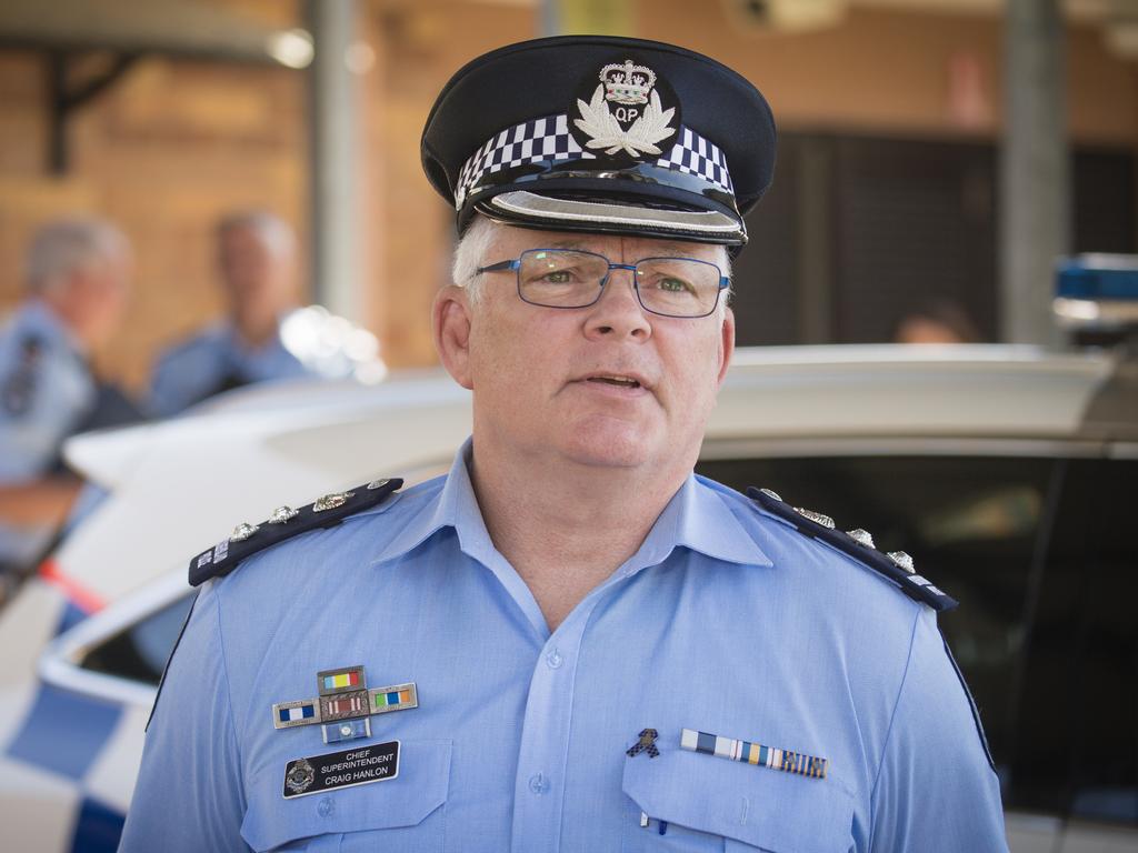 Chief Superintendent Craig Hanlon. Picture: Glenn Campbell.