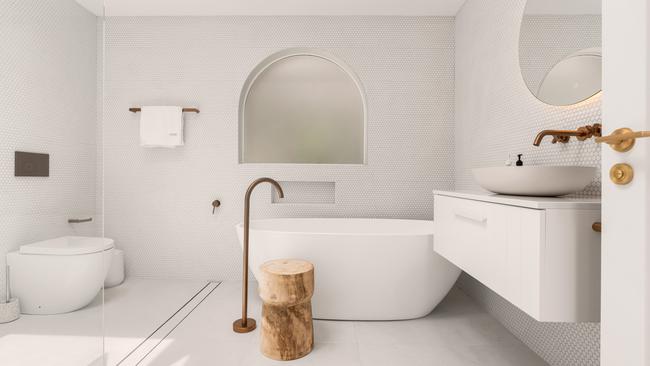 Bathroom inside the home.