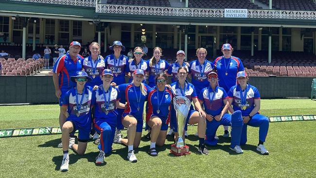 The Newcastle Blasters claimed back-to-back T20 titles at the SCG. Picture: Newcastle Cricket Zone