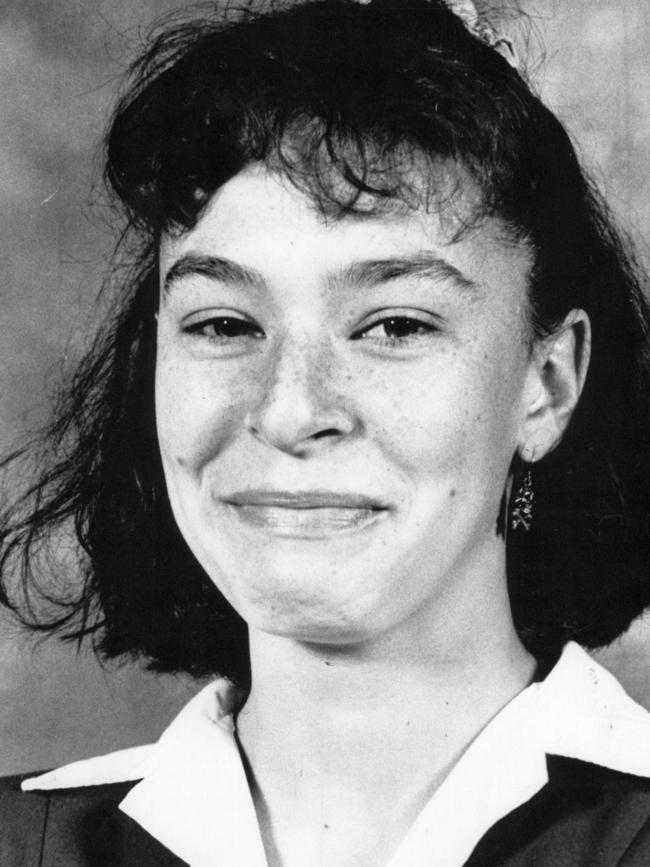 Leigh Leigh, 14, of Newcastle, found bashed and strangled to death after a party at Stockton Surf Club in 1989.