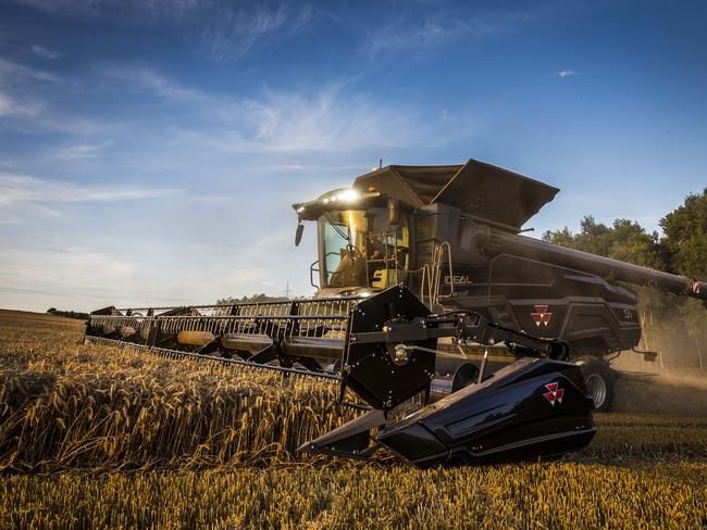 Acclimatisation process: Secret testing was conducted in Australia last harvest ahead of the combine’s official arrival Down Under.