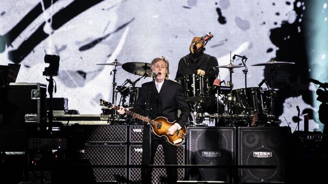 SYDNEY, AUSTRALIA – NSW NETWORK Photos – Friday, 27 October, 2023: Paul McCartney concert pictured at Allianz stadium Sydney. Picture: NSW NETWORK / Monique Harmer