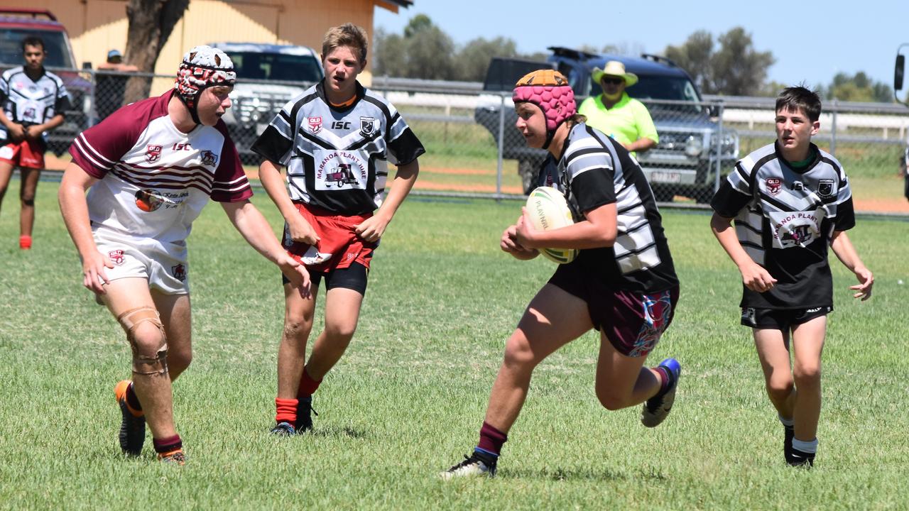 Mitchell Magpies v Wallumbilla-Surat Redbulls U16. Adrian Vowles Cup 2020.
