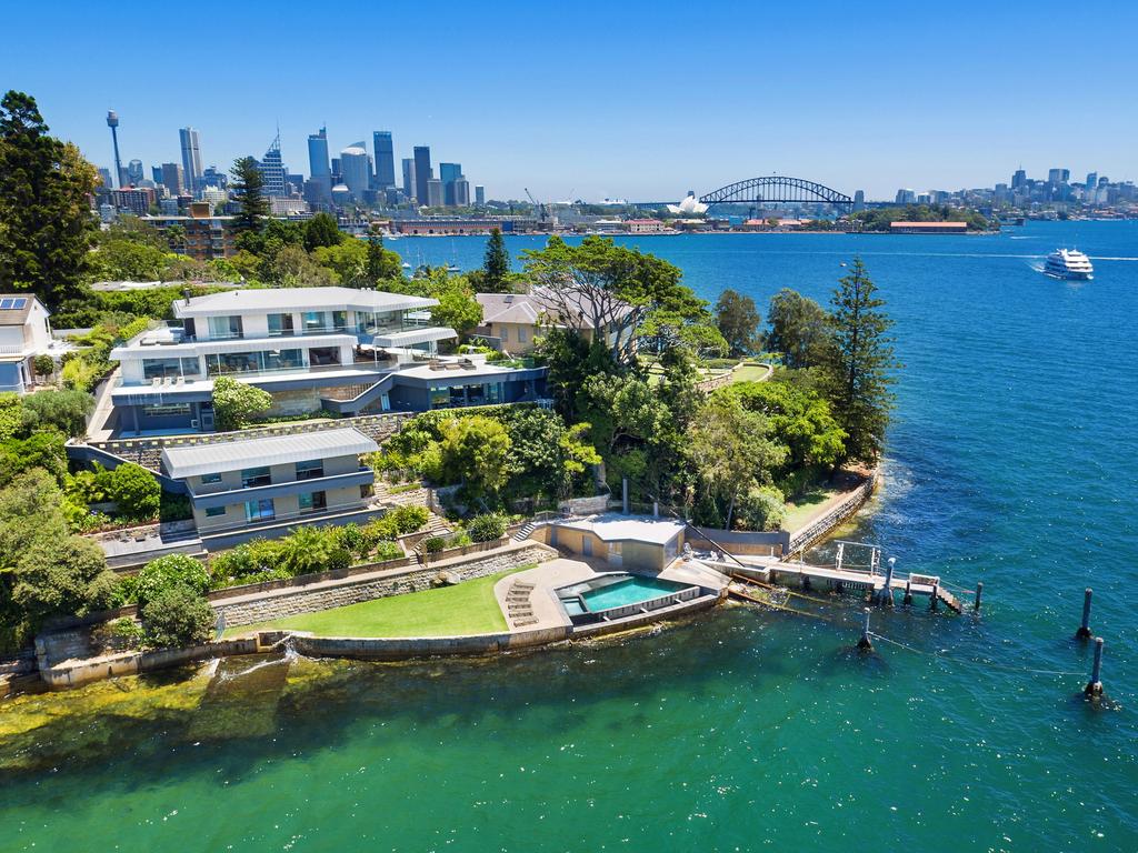 This Darling Point house was the priciest sold over the past year.