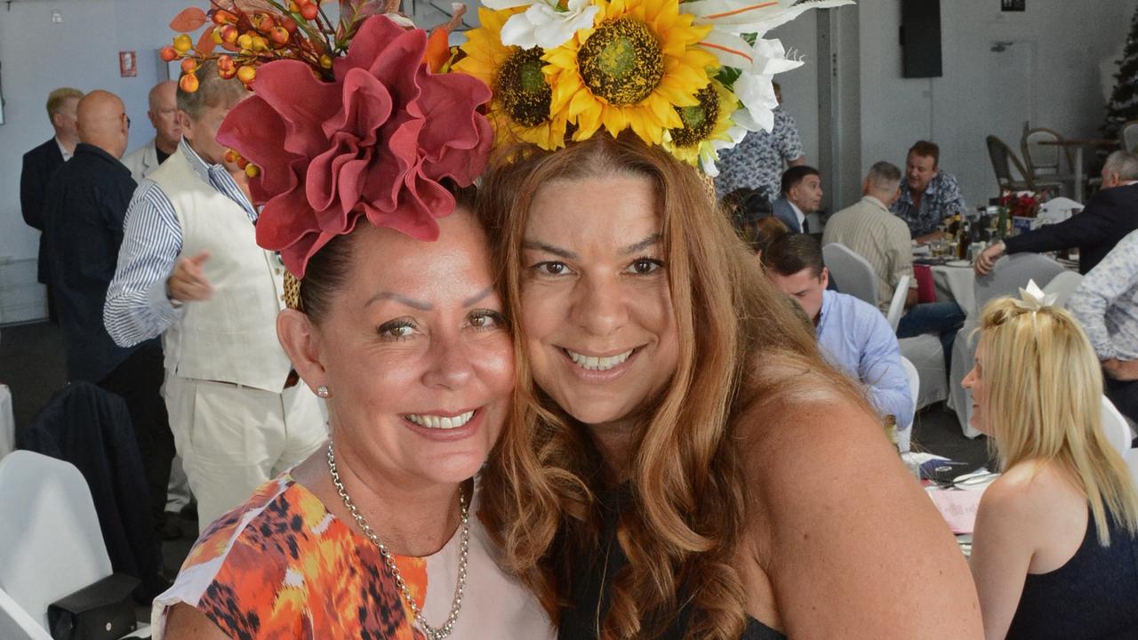 Karen Young and Natasha Leventhal at Fillies On Track at GCTC, Bundall. Pic: Regina King