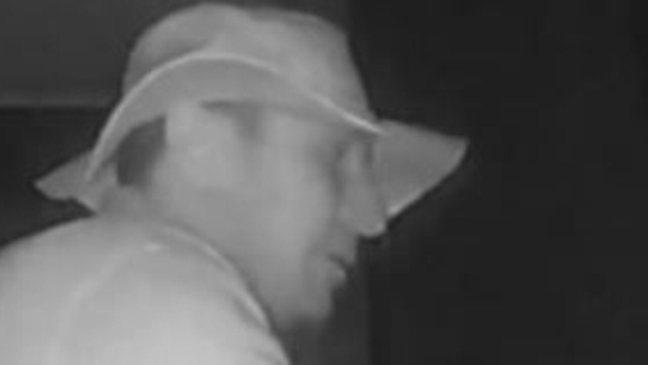 Images of a man Victoria Police are searching for in relation to a number of alleged attempted aggravated burglaries in Geelong and Melbourne. The offending has become known as the Geelong night stalker series.