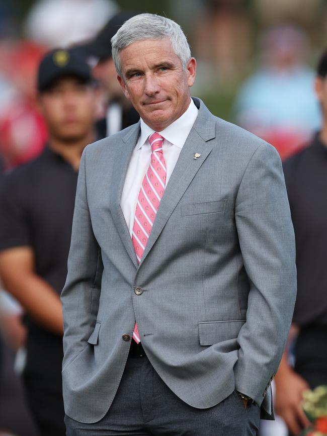 PGA Commissioner Jay Monahan, is expected to stay on as CEO of the new tour. (Photo by Rob Carr/Getty Images)