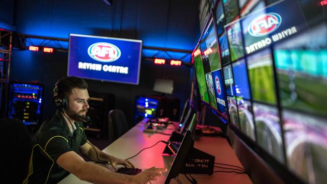 The AFL needs to introduce a score review bunker to avoid mistakes, writes Jon Ralph. Picture: Christopher Chan.