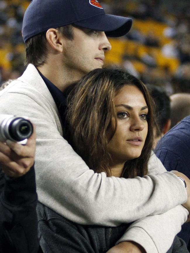 Mila and Ashton were friends for years before they dated. Picture: Justin K. Aller/Getty Images