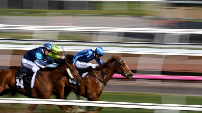 Horse racing has been called off in some states after coronavirus scares. Picture: AAP