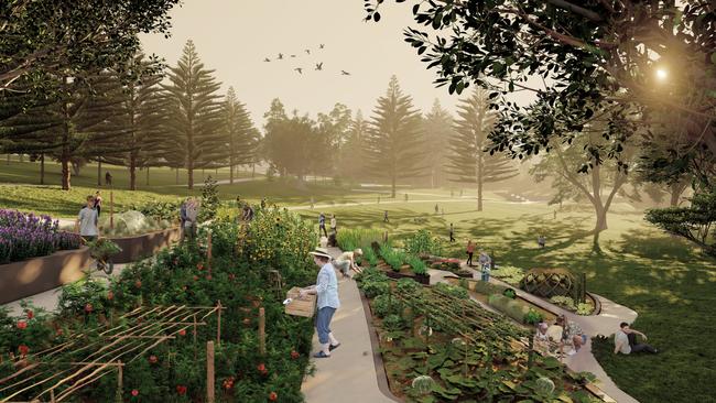 The draft master plan for Victoria Park in Herston has been released which includes high ropes courses, edible gardens, water play areas and pedestrian and cycle bridges.