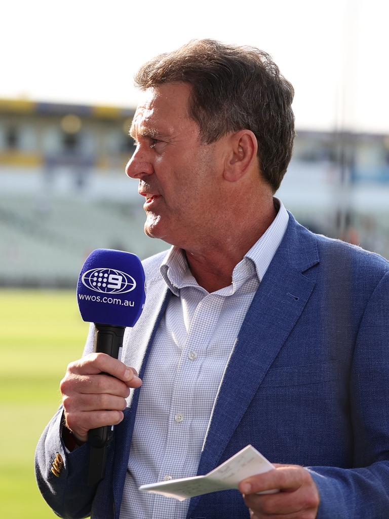 Mark Taylor is commentating on the diving. Picture: Ryan Pierse/Getty Images