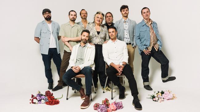 Melbourne funk/soul band The Bamboos, whose 10th album 'Hard Up' was released in 2021. Picture: Ian Laidlaw