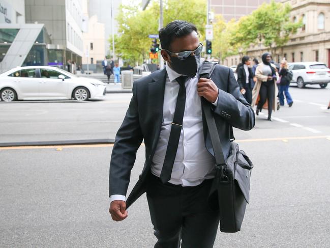 Former PwC associate David Rayan leaves court after pleading guilty to sexually assaulting more than a dozen women.