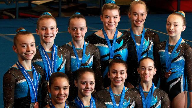 A team of gymnasts who train at Westfield Sports High will compete for NSW this month.