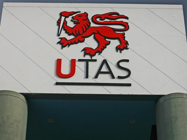 International students studying at the University of Tasmania (UTAS), UTAS logo