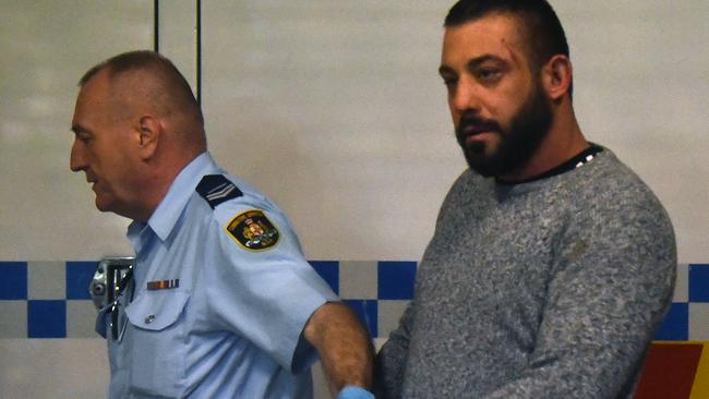 Ricardo Barbaro was arrested in Sydney. Picture: AAP Image/Joel Carrett