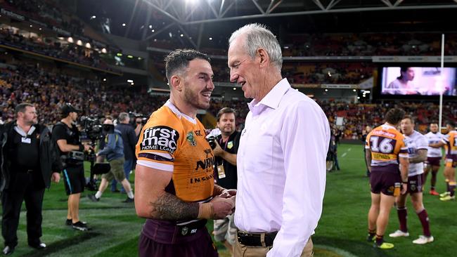 Darius Boyd has always been very close to mentor Wayne Bennett.