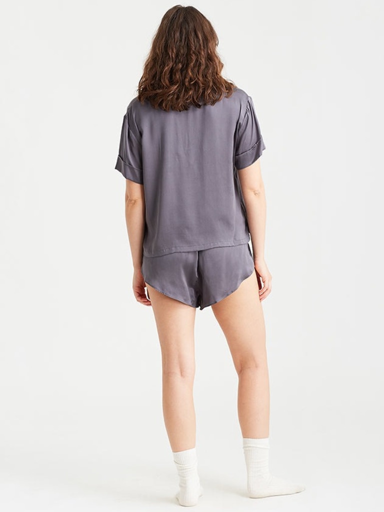Papinelle  Pure Silk Wide Leg Pant in Black – Papinelle Sleepwear US