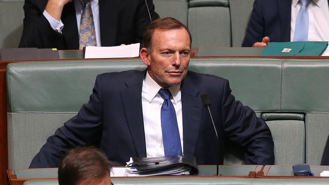 Tony Abbott said the budget reinforced his longstanding calls for budget reform. Picture: Kym Smith