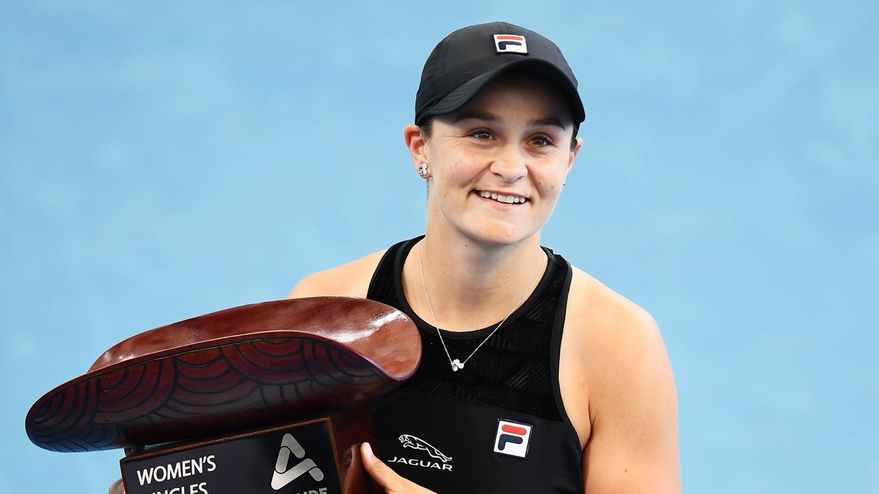 Ashleigh Barty beat Elena Rybakina of Kazakhstan to win the Adelaide International.