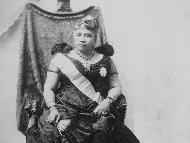 Queen Liliuokalani photographer around 1891 by James J. Williams for a Hawaiian newspaper.