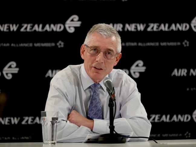 Air New Zealand Chief Executive Officer Greg Foran has announced the airline’s Covid restrictions on travel. Picture: Hannah Peters/Getty Images