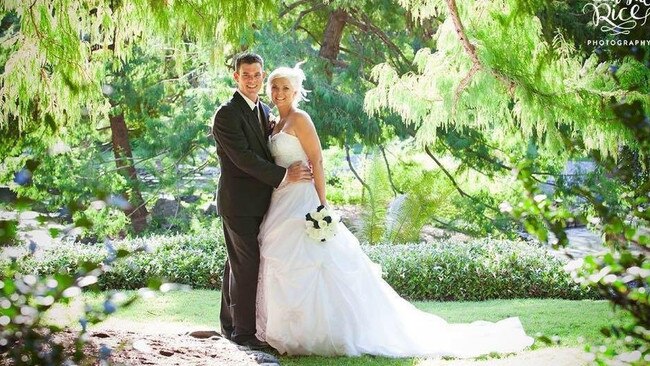 Nicole Norris and Matthew Edwards were married on March 28 at the Bush Chapel in Queens Park Ipswich. Nicole and Matt live in Ipswich and they are honeymooning in Fiji in August. Nicole is the daughter of well-known Darling Downs cattle buyer and show announcer John Norris and his wife Annette. Photo: Tabitha Rice Photography