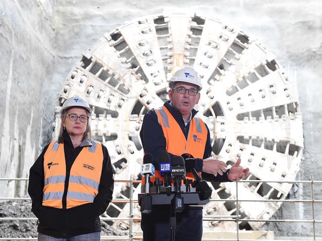 Former deputy premier Jacinta Allan got the top job following Dan Andrews’ resignation and a caucus meeting. Picture: NCA NewsWire / Josie Hayden