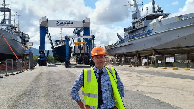 Olav Groot, CEO of Norship, in Cairns. Picture: Supplied