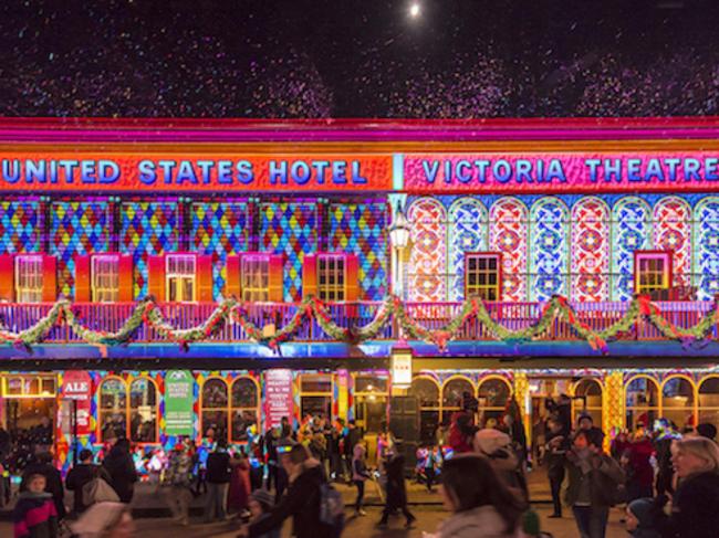 Visit a winter wonderland at Sovereign Hill these school holidays. Photo: joliphotos