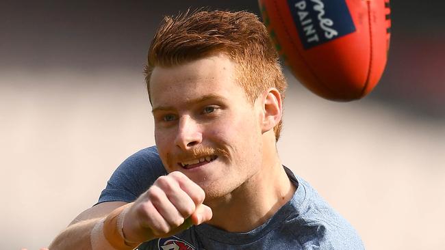 Oskar Baker has shown promise in his opening two games for Melbourne. Picture: Quinn Rooney/Getty Images.