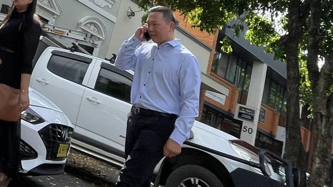 David Byungchan Lee outside Grafton Local Court. Picture: Matt Gazy