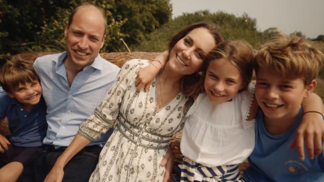 Princess Kate announced she has defeated the mystery illness in a heartfelt video message in Norfolk. Picture: @KensingtonRoyal on X