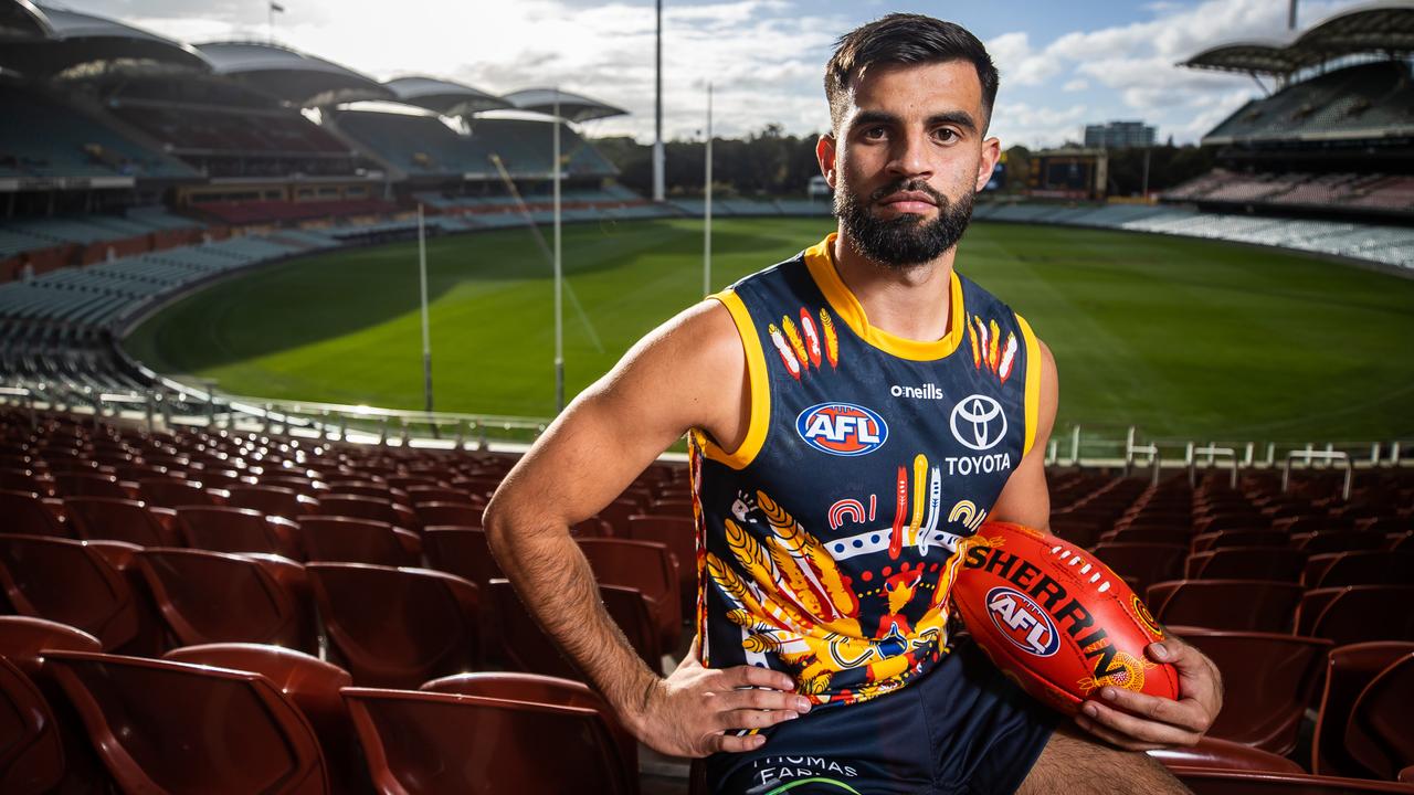 Adelaide’s most senior Indigenous player Wayne Milera played a key role in the healing process at West Lakes.