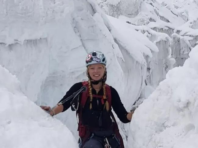 Bianca Adler, 17 from Melbourne is attempting to be the youngest Australian to summit Mt Everest. Picture: adlers.com.au