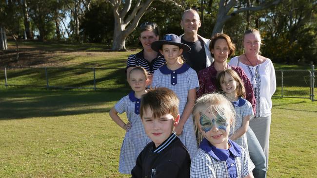 Residents of Hornsby are calling for a new coeducational high school after years rallying to see one developed. Front: Aaron Casslick and Shontelle Peak. Picture: Adam Ward