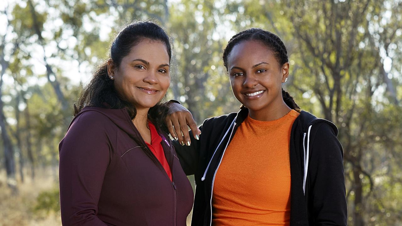 Sandra Diaz (left) and daughter Nina Twine both came to win. Picture: Network Ten