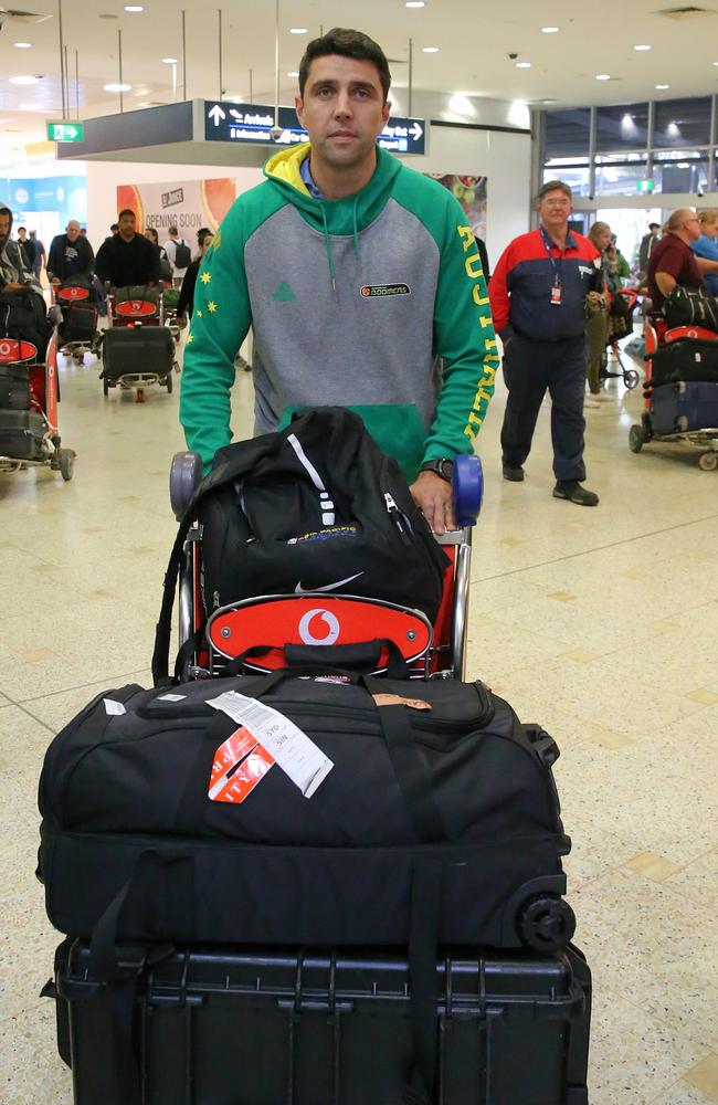 Boomers assistant and centre of excellence coach Adam Caporn. Picture: John Grainger