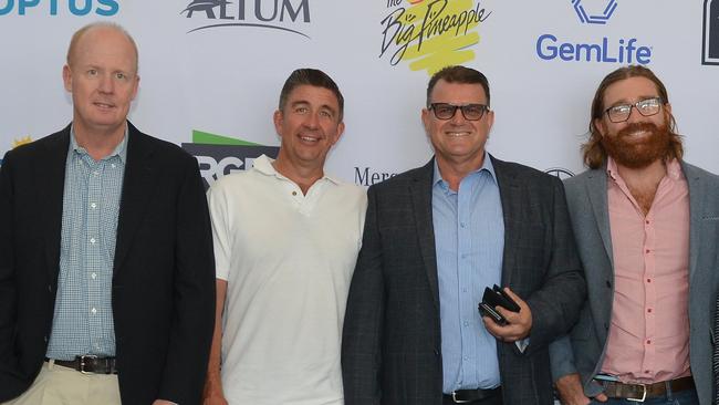 Big Pineapple co-owner Peter Kendall, manager Dean Croyden, co-owner Brad Rankin and renewal project manager Jim Costello pictured at Sunshine Coast Daily’s Future Sunshine Coast event.